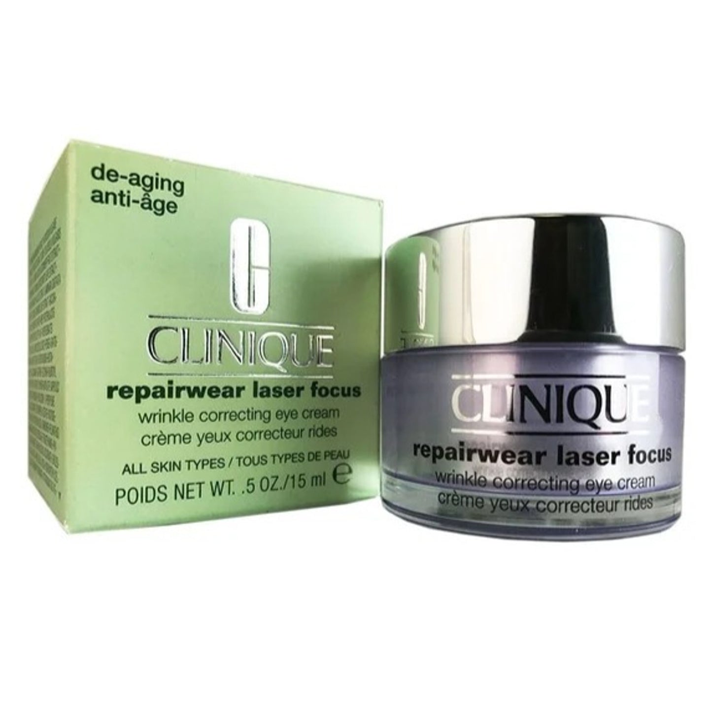 Clinique Repairwear Laser Focus Wrinkle Correcting Eye Cream 0.5 oz/15 ml