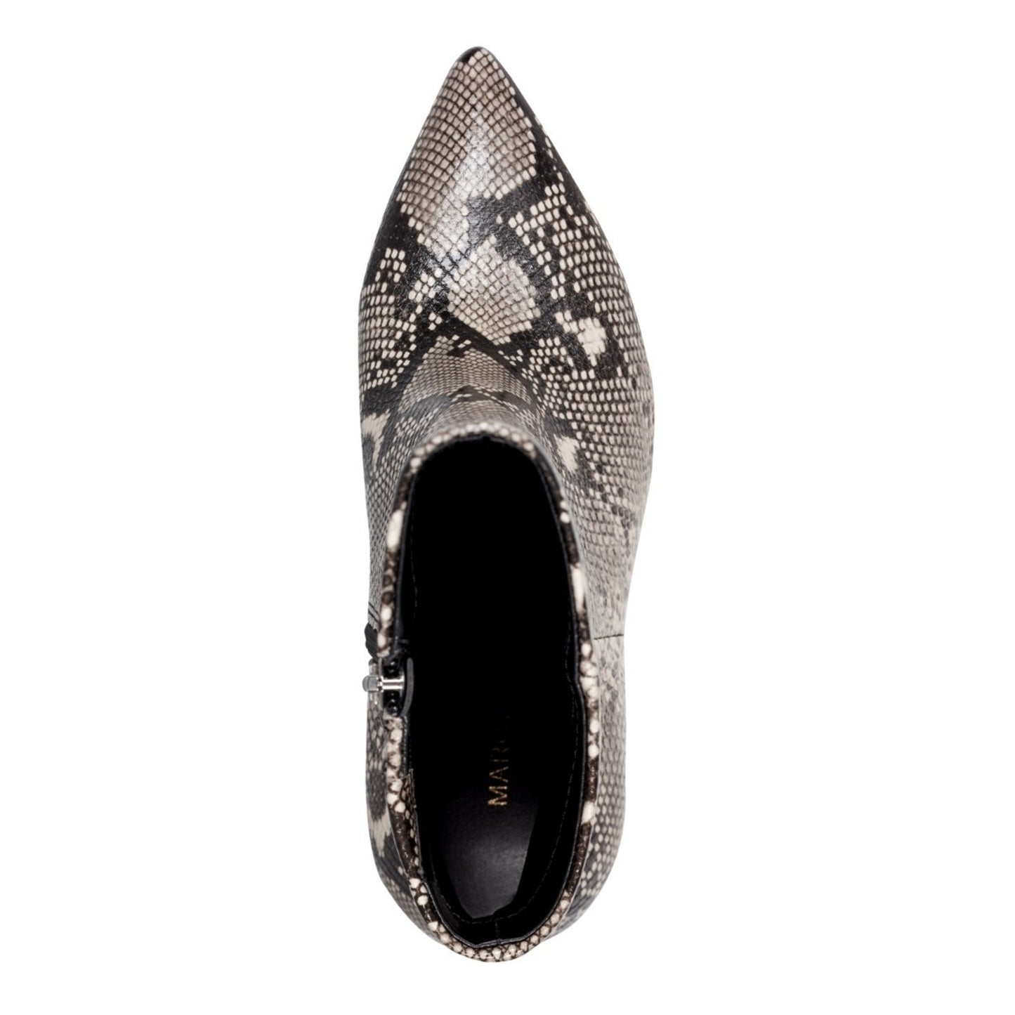 Marc Fisher Greneda2 Women’s Pointed Toe Ankle Boots Snakeskin Leather Size 6.5M