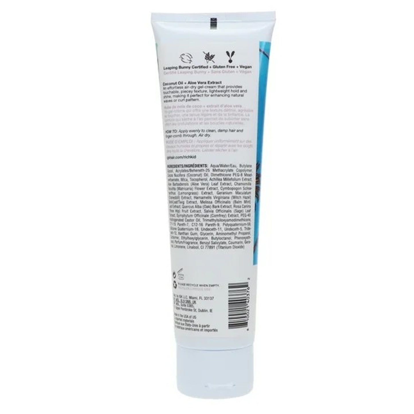 IGK RICH KID Wave Enhancing Air-Dry Cream 5 oz - NEW