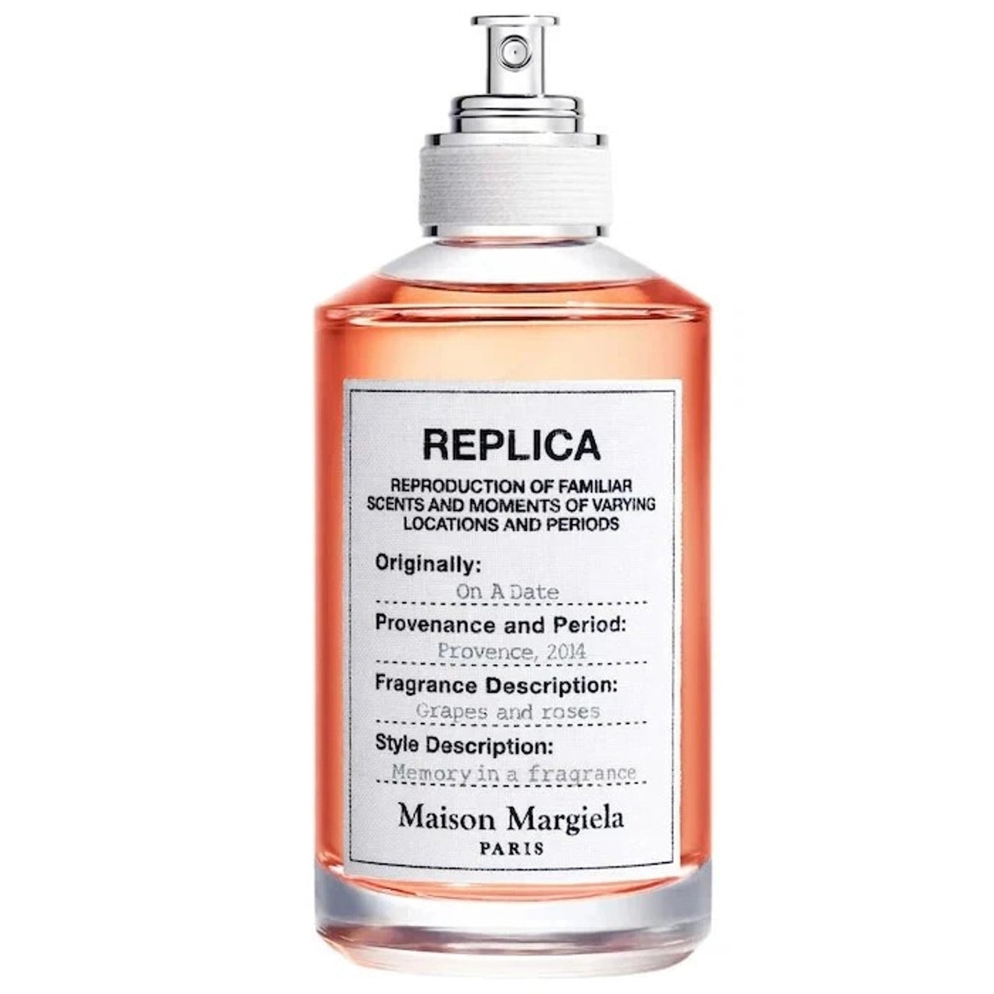 Maison Margiela Replica On A Date EDT 3.4oz Perfume New In Box, no cellophane
