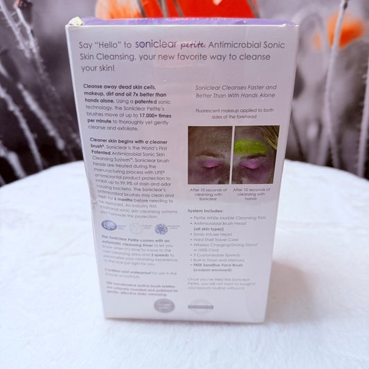 Michael Todd Beauty Soniclear Petite Sistema de limpieza facial Mármol NUEVO, PVP: 139$