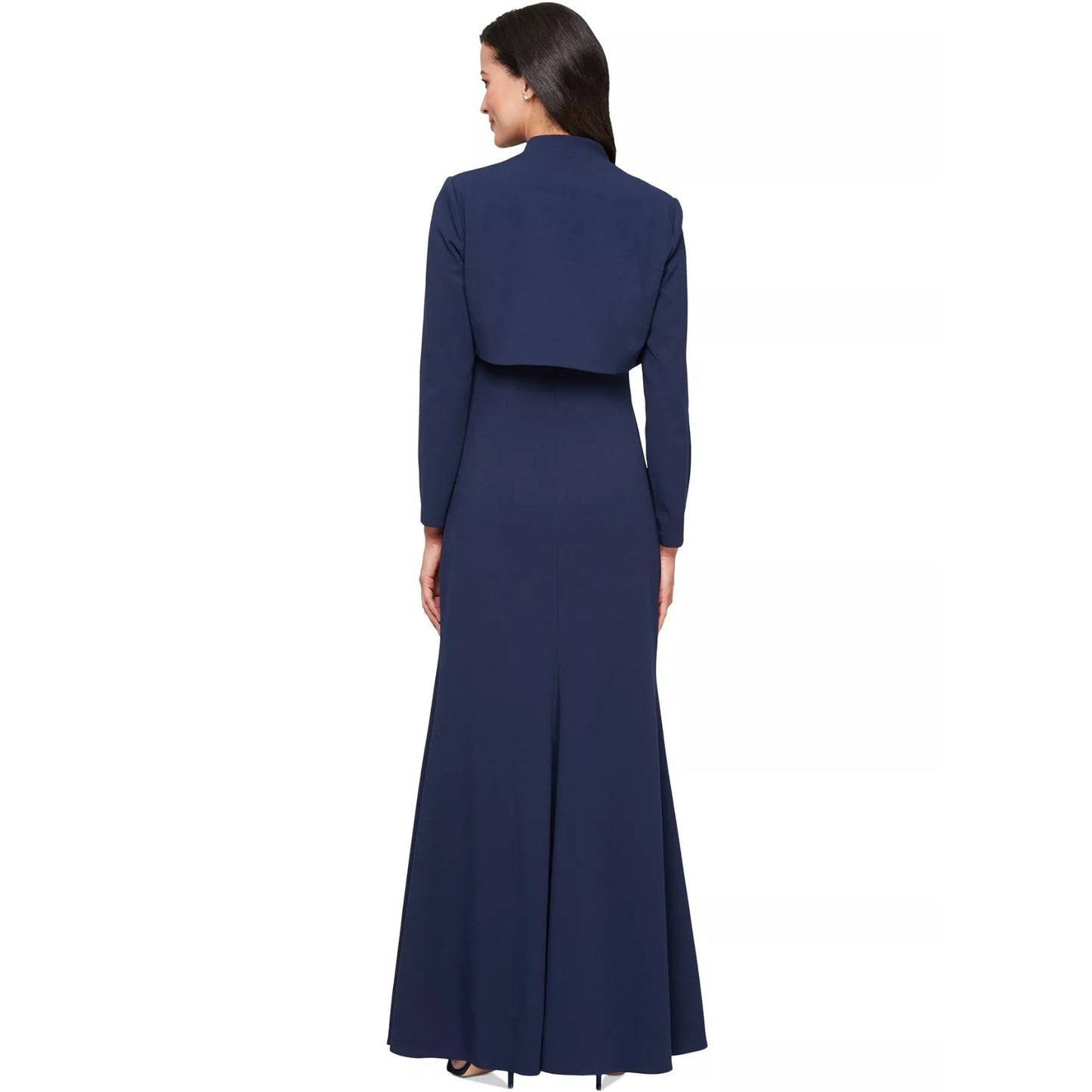 Alex Evenings Women's Rosette-Trim Bolero-Jacket Gown Size 6, MSRP: $239
