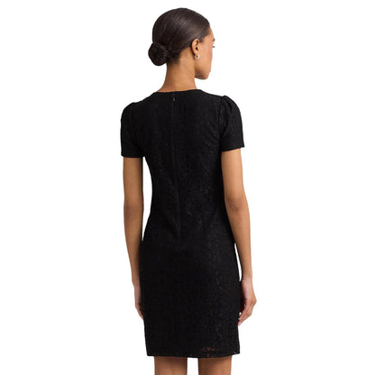 Woman's Dresses Lauren Ralph Lauren Lace Puff-Sleeve Cocktail Dress, Size 6