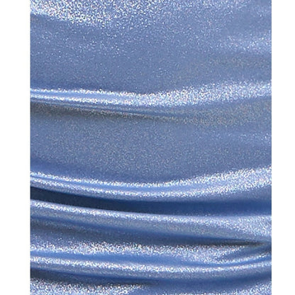 B Darlin Juniors' Metallic Strapless Ruched Dress - Peri/silver, Size XS, NWT
