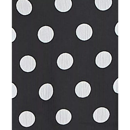City Studios Juniors' Dot Print Ruffled High-Low Chiffon Gown Size 3/4