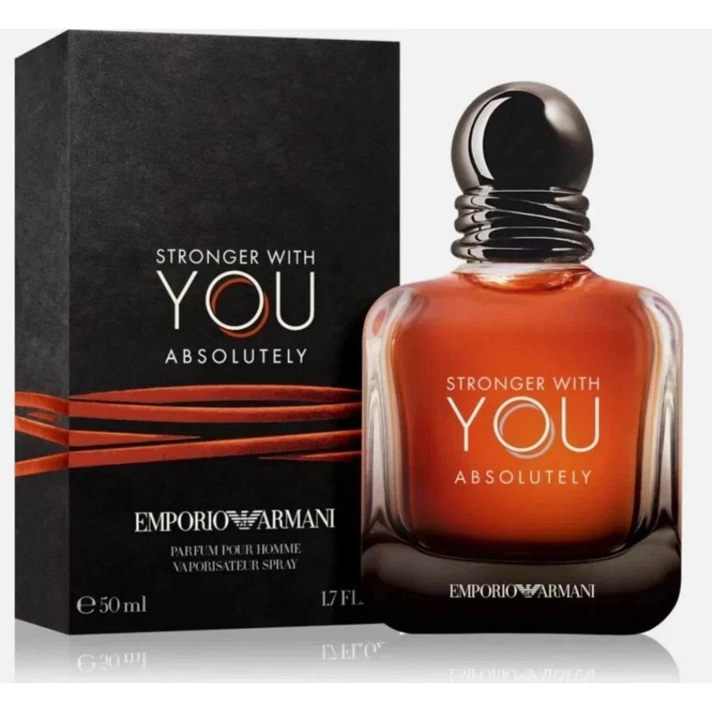 Emporio Armani Stronger With You Intensely 3.4 oz EDP Unisex, no cellophane