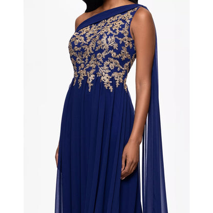 Betsy & Adam Women's Embroidered Off-The-Shoulder Dress - Size 14, MSRP: 299$