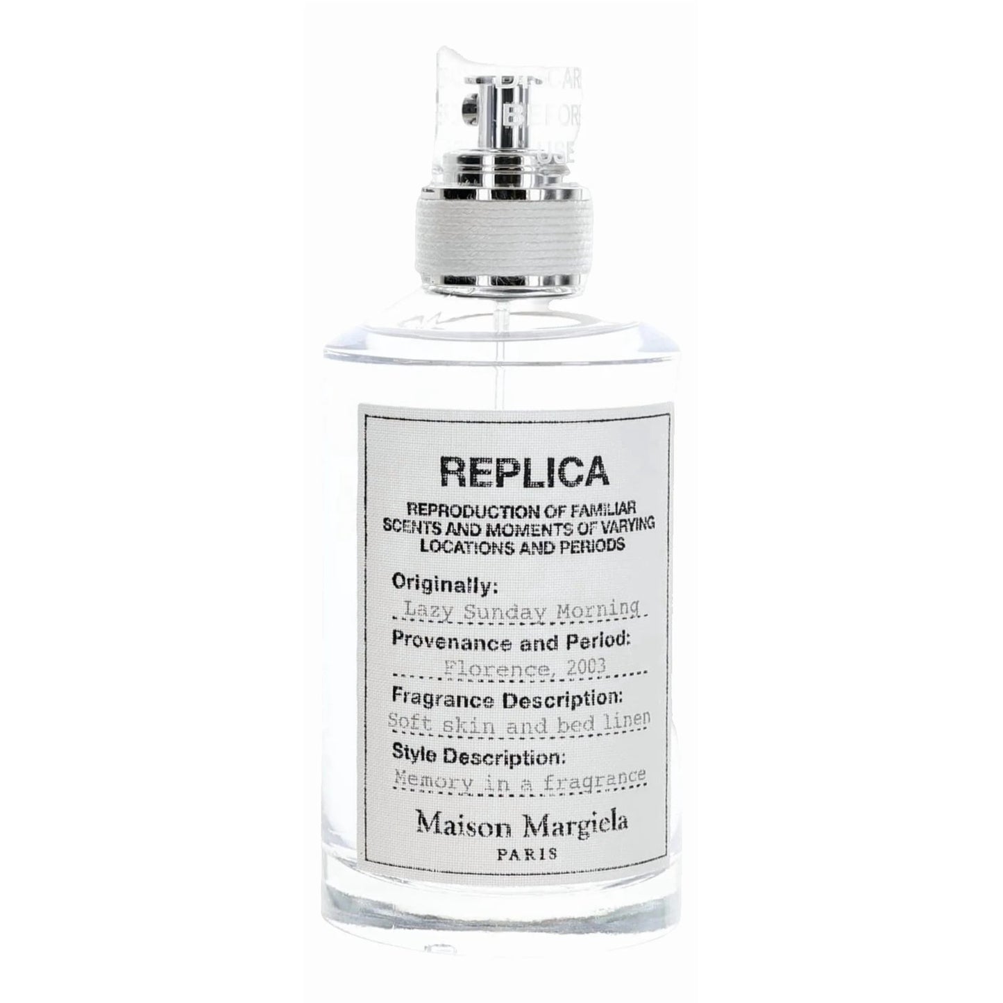 Maison Margiela Lazy Sunday Morning EDT 3.3 /3.4 oz New In Sealed Box