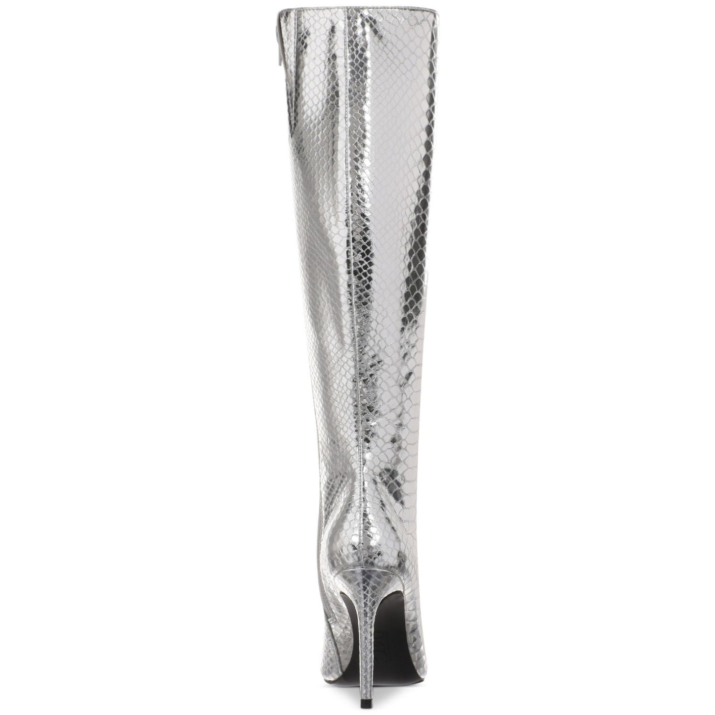 I.N.C. International Concepts Women's Silver Rajel Snake Knee High Boots 6M