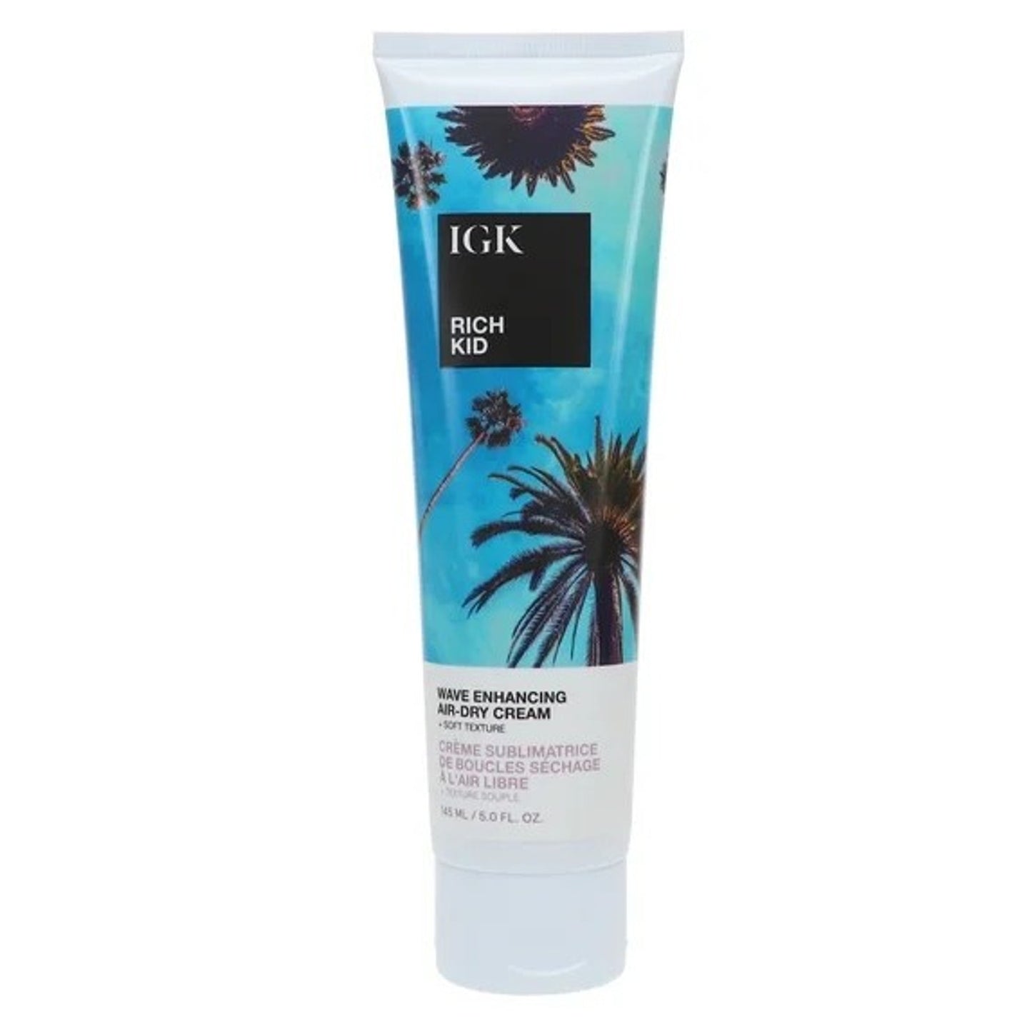 IGK RICH KID Wave Enhancing Air-Dry Cream 5 oz - NEW