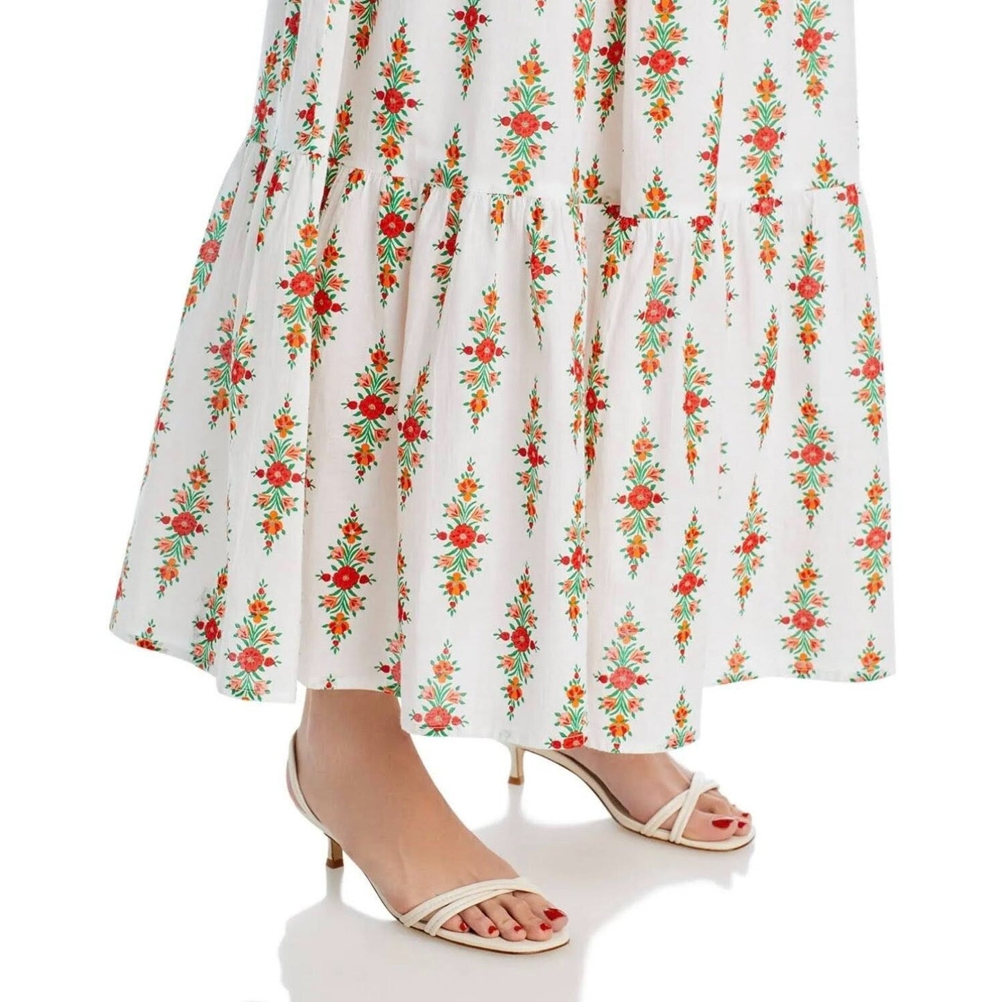 Banjanan Women Daniella Printed Cotton Maxi Dress Size Small, Retail Price: 350$