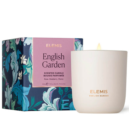 Elemis English Garden Rose Dowberry Peony Scented Candle 7.05 Ounce