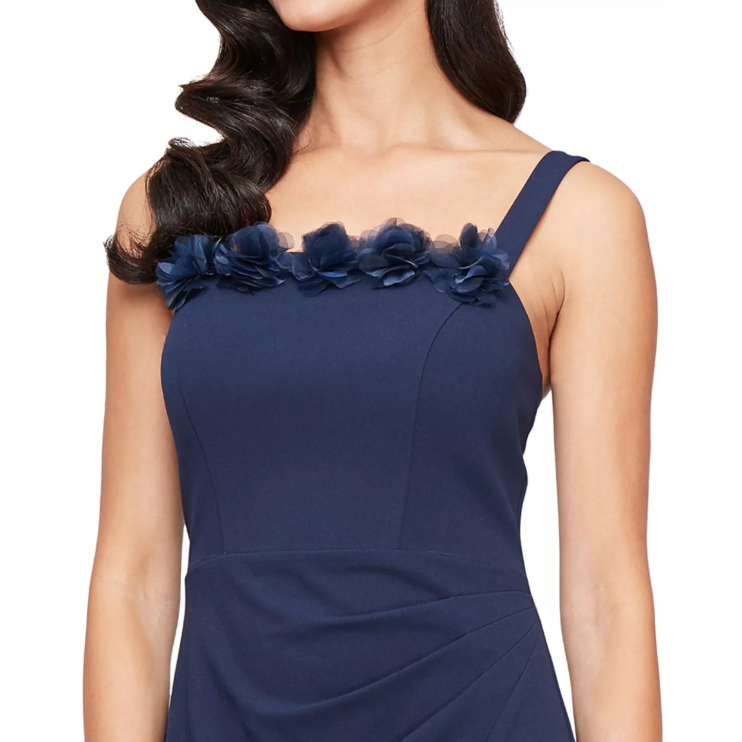 Alex Evenings Women's Rosette-Trim Bolero-Jacket Gown Size 6, MSRP: $239