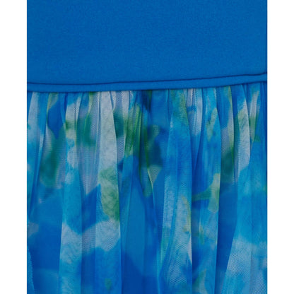 Adrianna Papell Women's Sweetpea Mixed-Media Gown, Size 12, MSRP: 229$