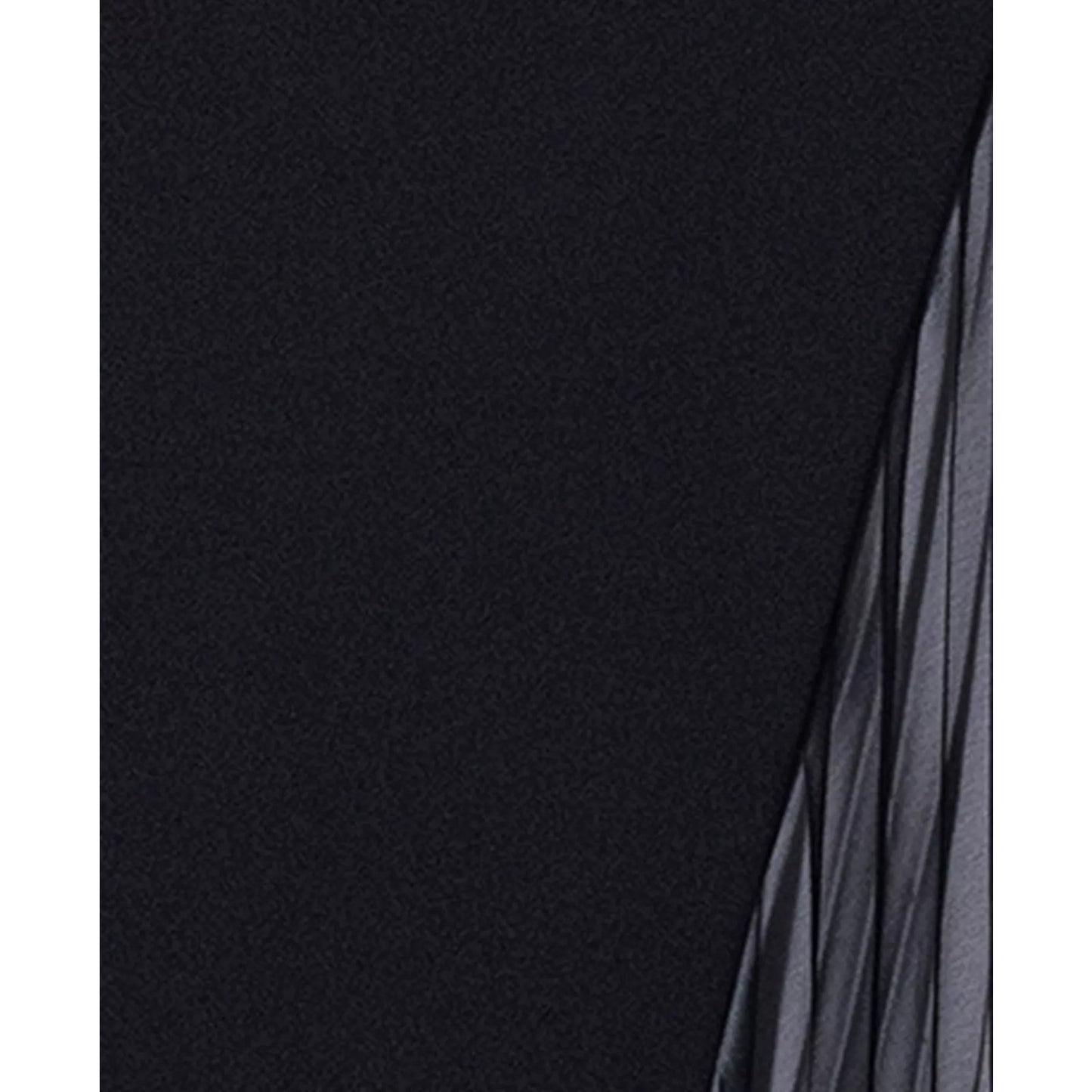 Xscape Women's One-Shoulder Long Sheath Dress - Black, Size 14, MSRP: 259$