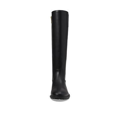 COACH FAITH LEATHER BOOTS, Black , Size 7 M, NIB, MSRP: 275$
