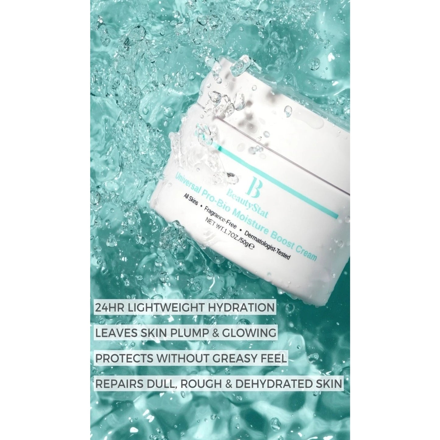 Beauty Stat Universal Pro-Bio Moisture Boost Cream 1.7 oz (50 ml) NEW / in box