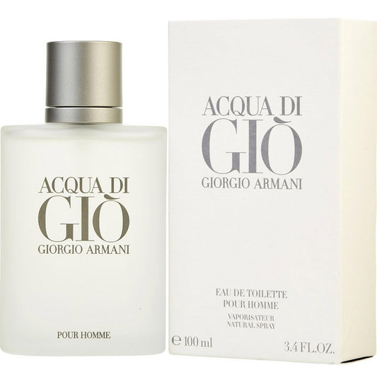 Acqua Di Gio Hombre / Giorgio Armani EDT Spray 100 ml, Nuevo, sin celofán