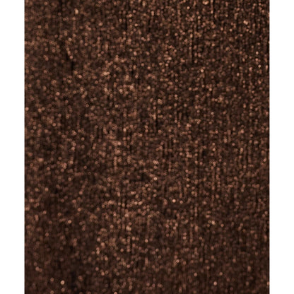 Adrianna Papell Women's Brown Metallic Ruffled V-Neck Dress Size 10, MSRP: 195$
