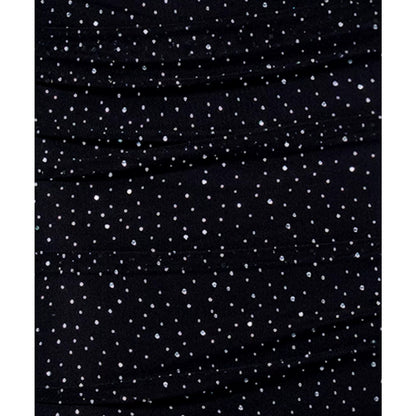 Betsy & Adam Women Studded Mesh Strapless Gown, Black/Silver, Size 8, MSRP:279 $g