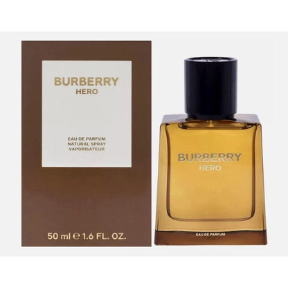 BURBERRY HERO EAU DE PARFUM SPRAY 1.7 OZ (50 ML) FOR MEN, Sealed