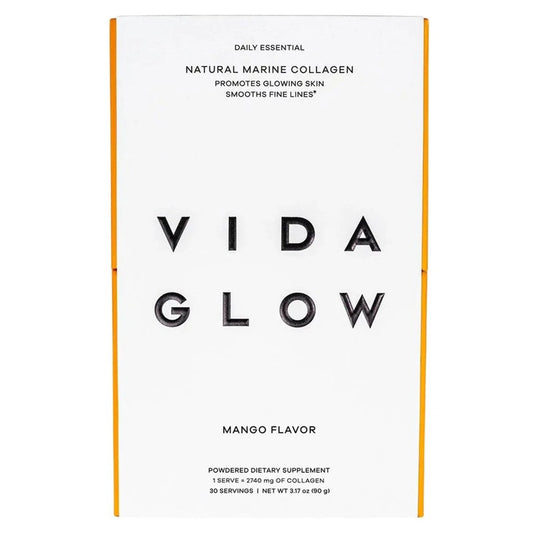 Vida Glow Colágeno Marino Natural Suplemento Dietético - Mango