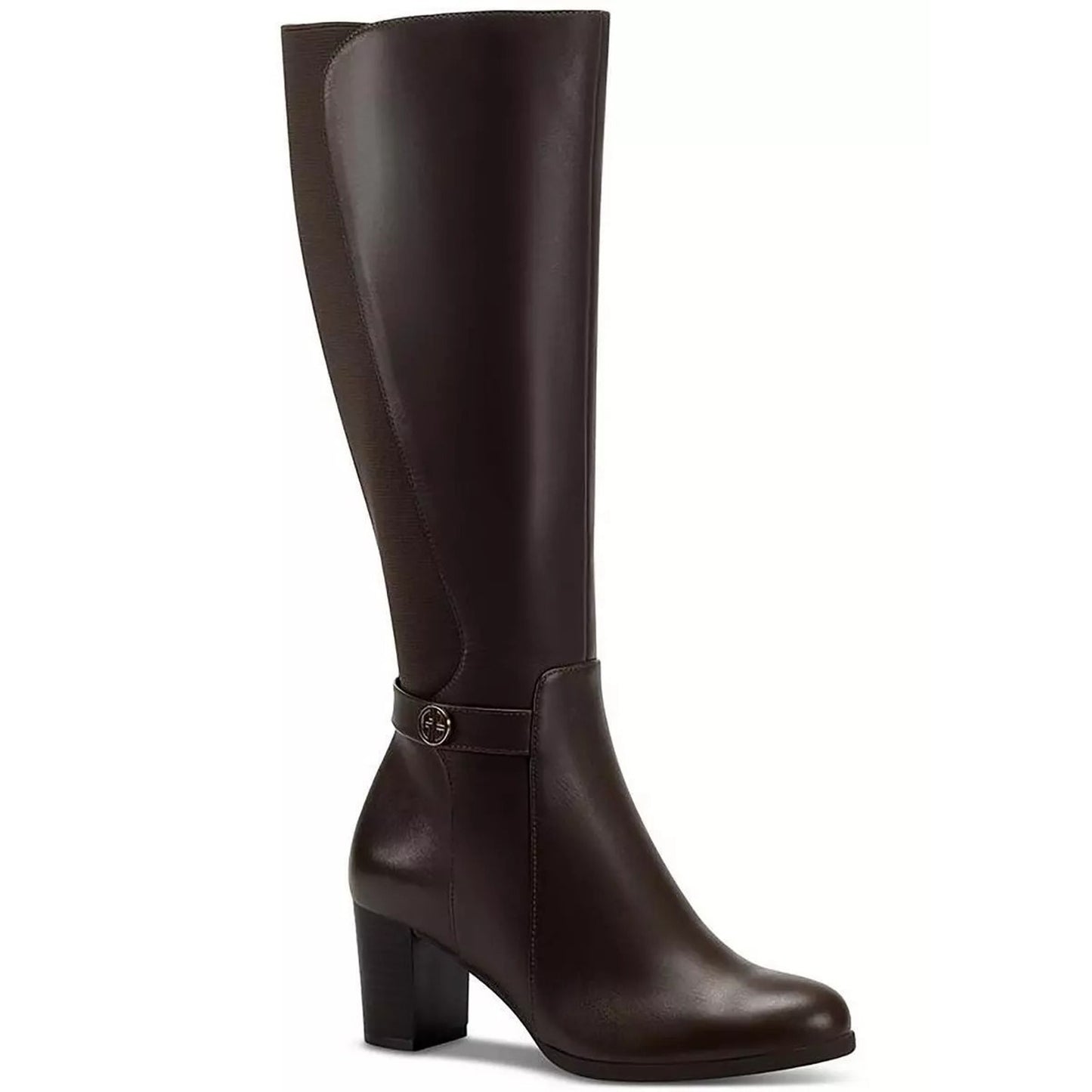 Giani Bernini Womens Mia Leather Tall Zipper Mid-Calf Boots Size 5.5 , NIB