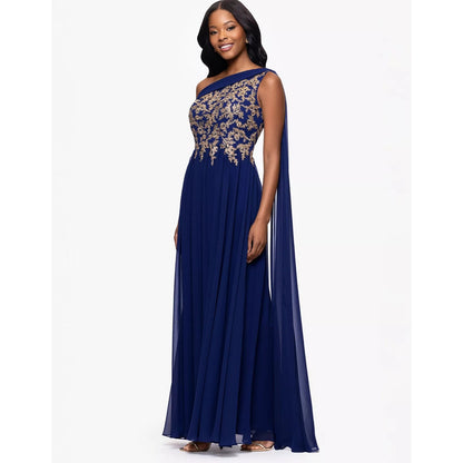Betsy & Adam Women's Embroidered Off-The-Shoulder Dress - Size 14, MSRP: 299$