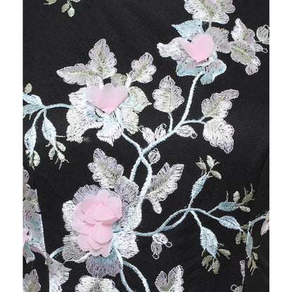 Alex Evenings Sleeveless Floral Embroidered Midi Dress, Size 12, MSRP: 199$