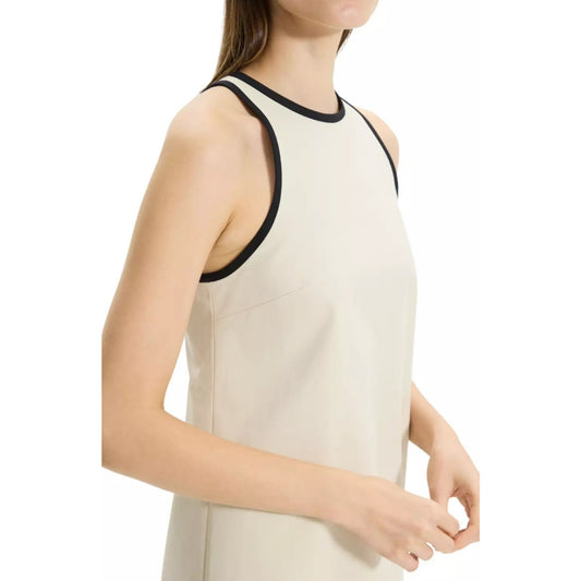 Theory Womens Contrast Trim Cotton Shift Dress, Size 12, Retail price: 345$