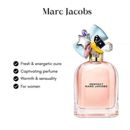 Marc Jacobs Perfect for Women 1.6 oz Eau de Parfum Spray Brand New,no cellophane