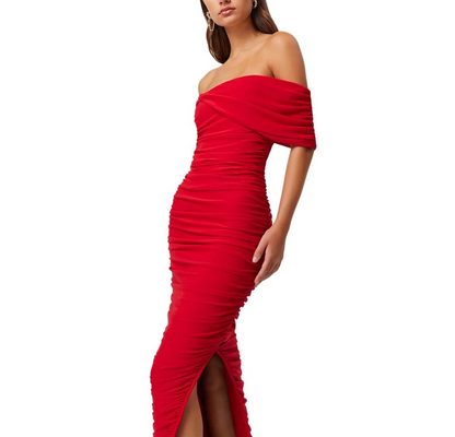 Elliatt Miley Strapless Off the Shoulder Dress, Size S, MSRP: 240$