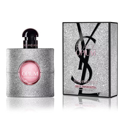 Black Opium Glitter by YSL for Women Eau de Parfum Spray 1.6oz/50ml, Sealed Box