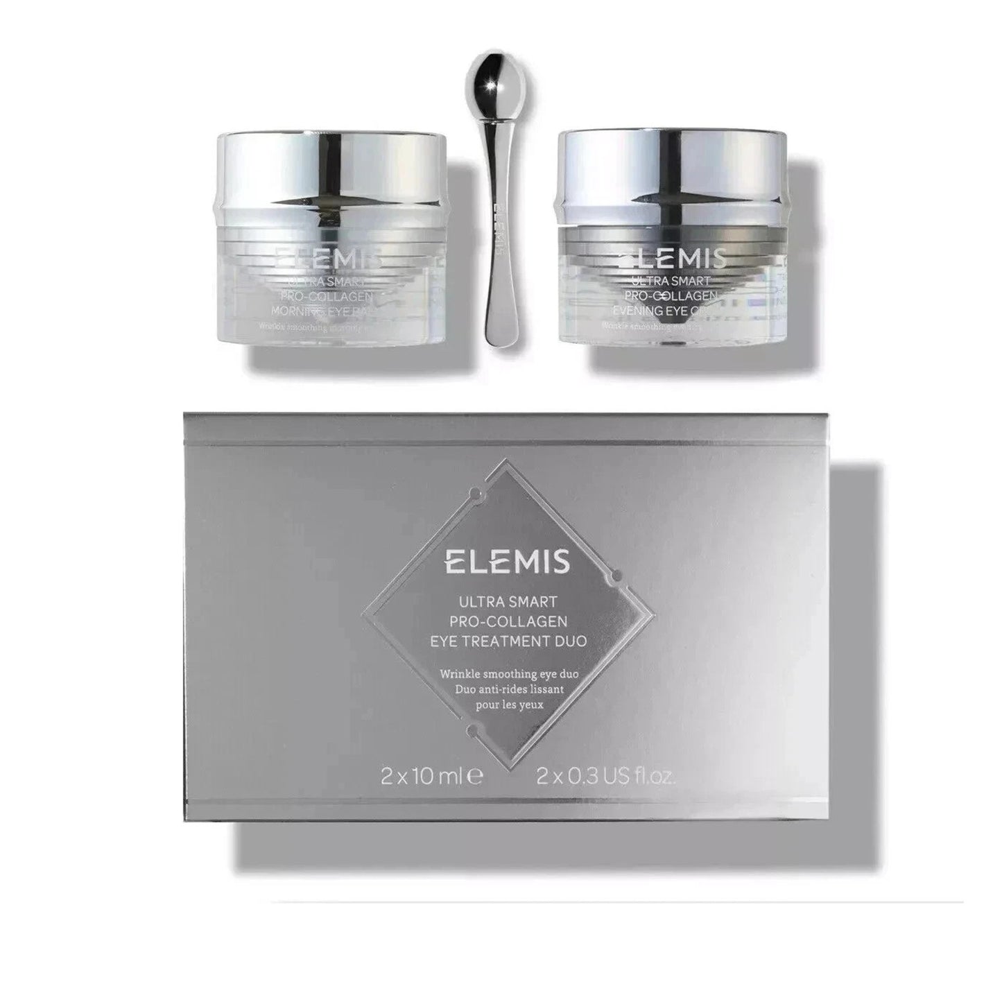 Elemis ULTRA SMART Pro-Collagen Eye Treatment Duo 2 x 10ml / 0.3 fl Oz Exp 2027