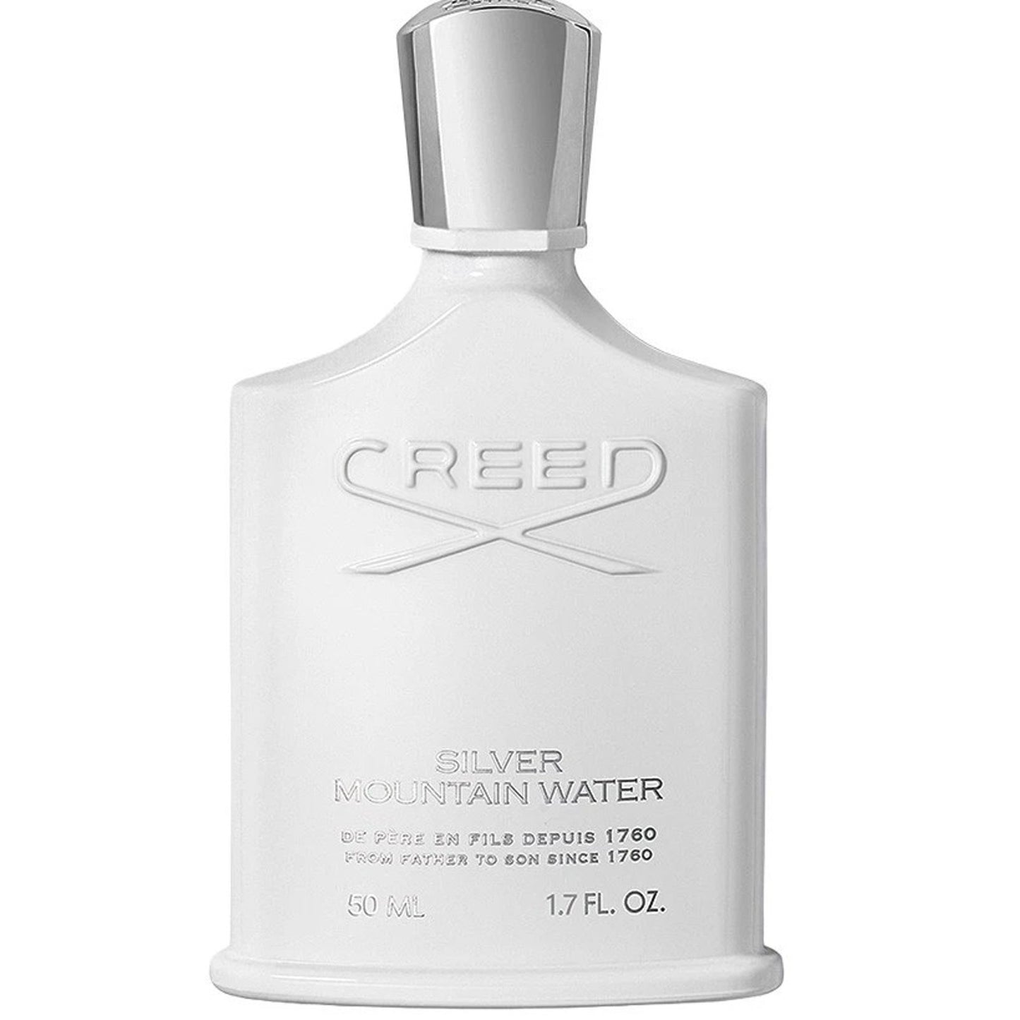 Creed Silver Mountain Water Unisex Eau De Parfum 1.7 Oz 50 Ml Spray - New In Box