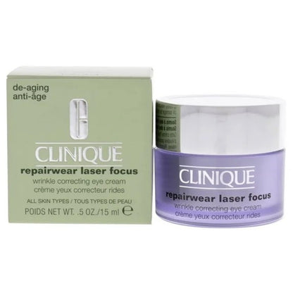 Clinique Repairwear Laser Focus Wrinkle Correcting Eye Cream 0.5 oz/15 ml
