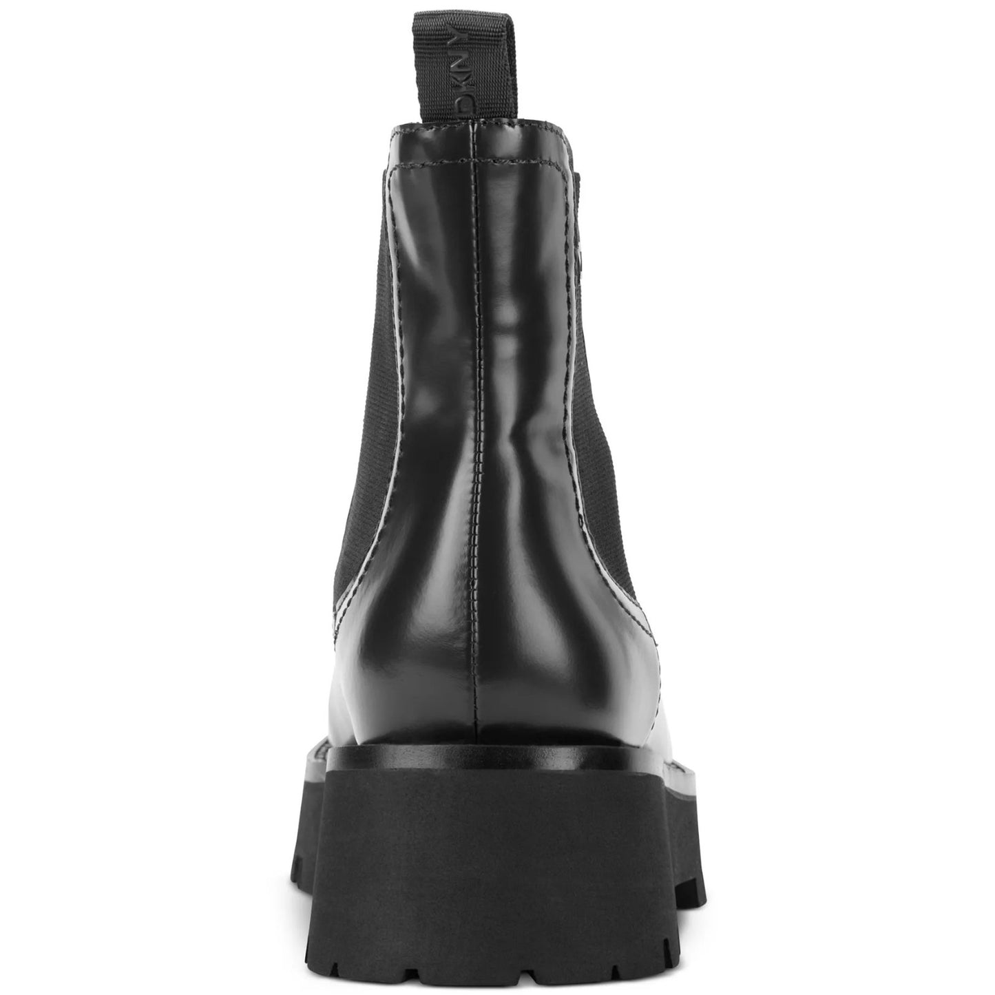 DKNY Women's Senni Chelsea Lug Boots Black Size 7.5 , MSRP: 149$