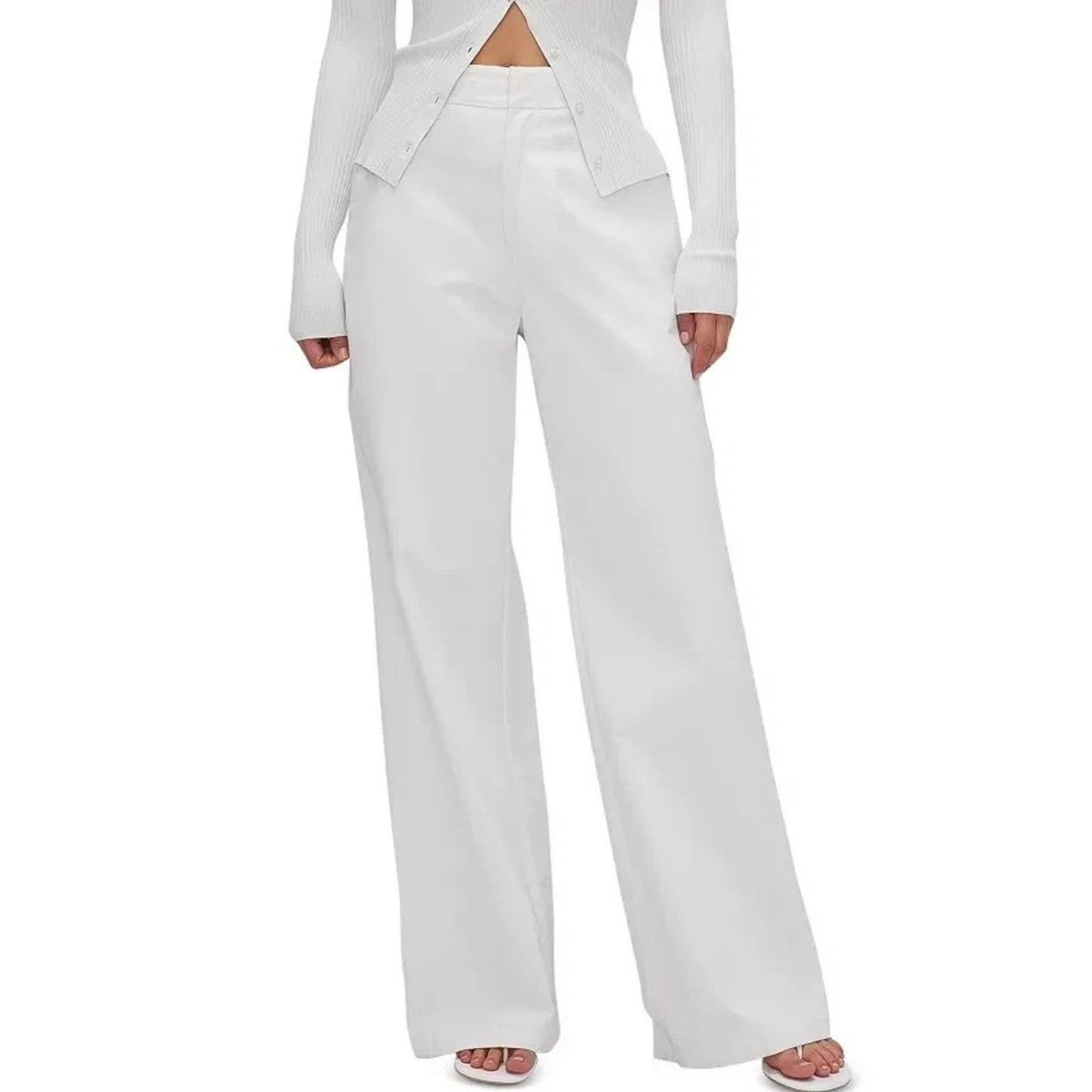 Good American Good Skate Denim Wide-Leg Jeans - US 8/UK 12, MSRP: 189