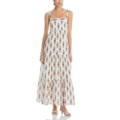 Banjanan Women Daniella Printed Cotton Maxi Dress Size Small, Retail Price: 350$