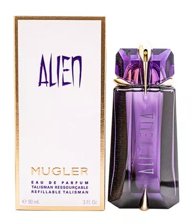 Alien by Thierry Mugler, 3 oz EDP Spray for Women Refillable, Sealed Box