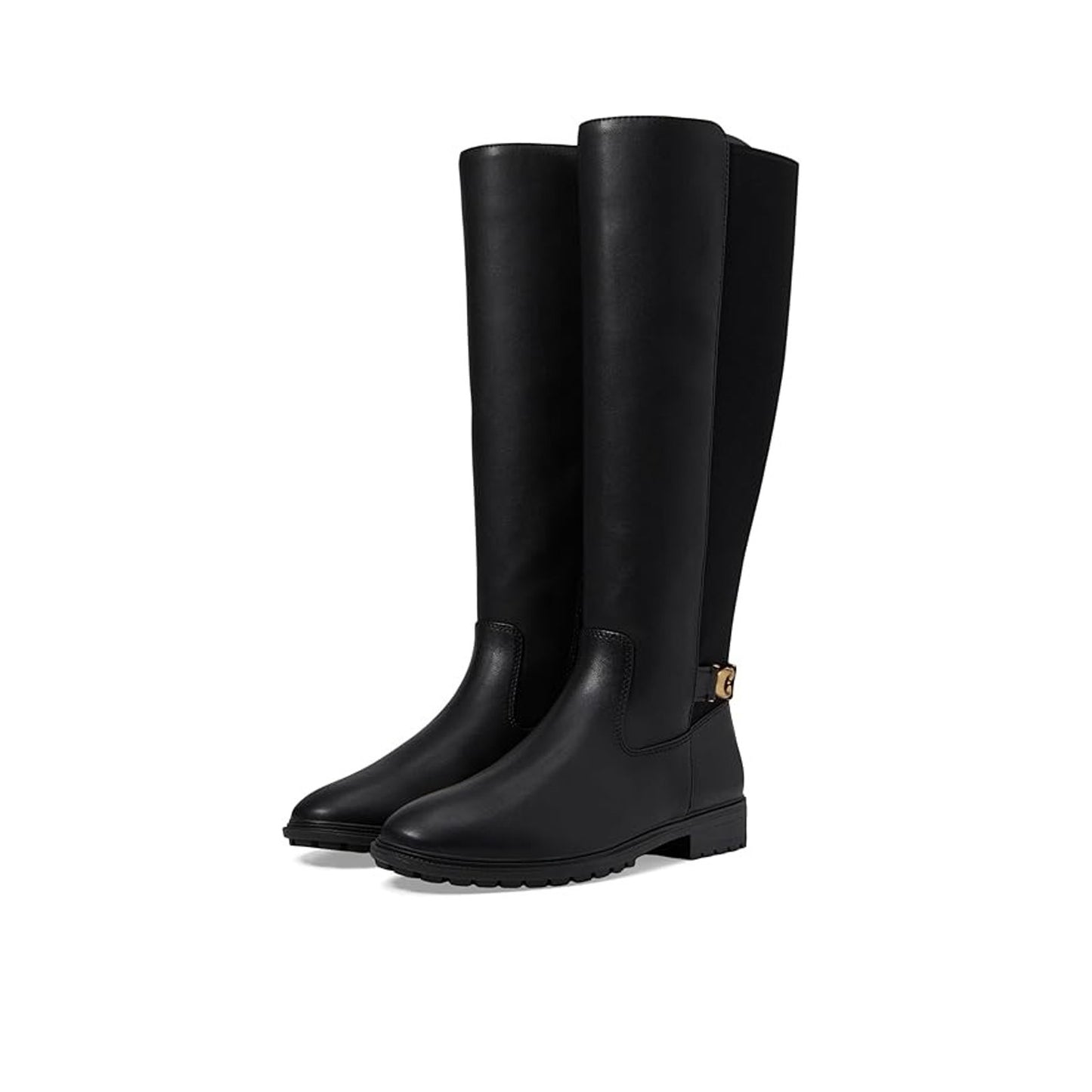 COACH FAITH LEATHER BOOTS, Black , Size 7 M, NIB, MSRP: 275$