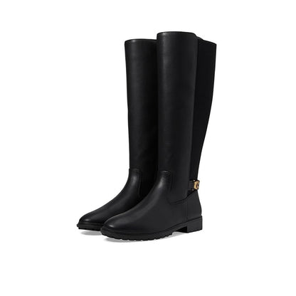 COACH FAITH LEATHER BOOTS, Black , Size 7 M, NIB, MSRP: 275$