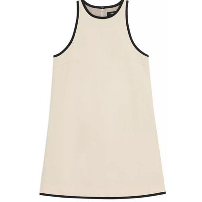 Theory Womens Contrast Trim Cotton Shift Dress, Size 12, Retail price: 345$