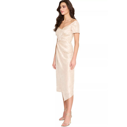 Tahari ASL Tahari Women's Sweetheart-Neck Asymmetric-Hem Midi Dress, sz 10.199$