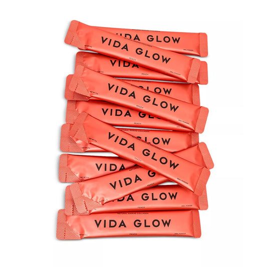 Vida Glow Colágeno Marino Natural Suplemento Dietético - durazno