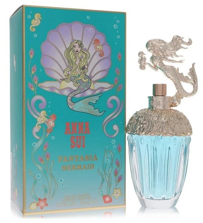 Anna Sui Fantasia Mermaid by Anna Sui Eau De Toilette Spray 2.5 oz For Women